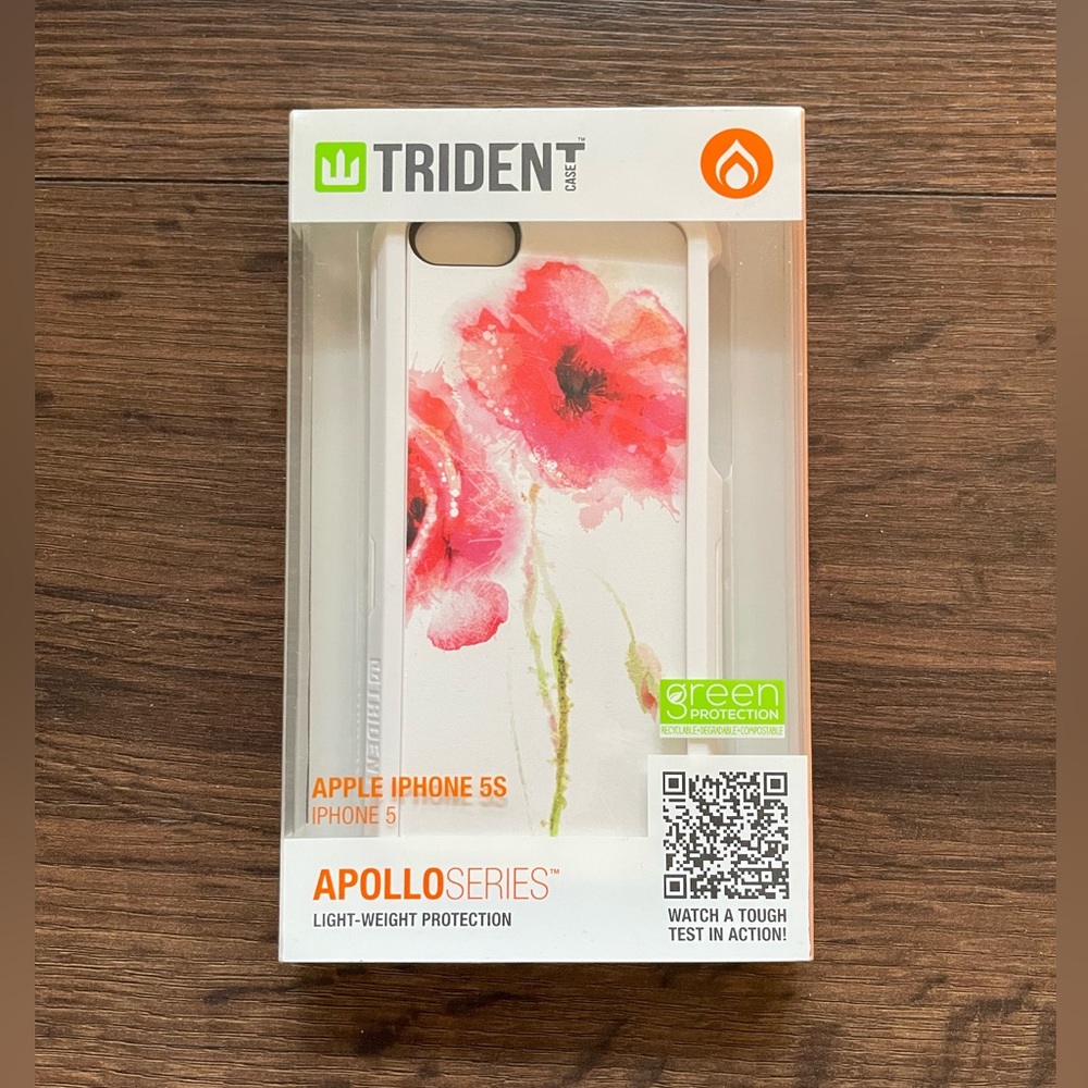 *NEW* Floral Light-Weight Protection iPhone Case for Models 5/5S